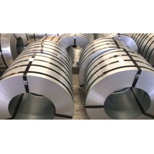 China 0.78*114.3mm Galvanized Steel Strip 508 / 610mm Coil ID Chromated Surface Treatment on sale