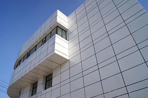 Buy Metal Curtain Wall Laser Cut Aluminium Veneer Panel Building Facade at wholesale prices