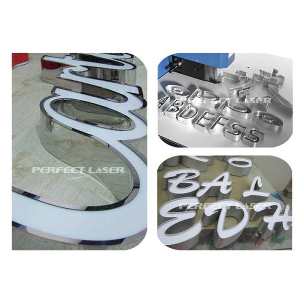 1200w High Precison Channel Letter Bender For Aluminum / Plastic PC Control Type