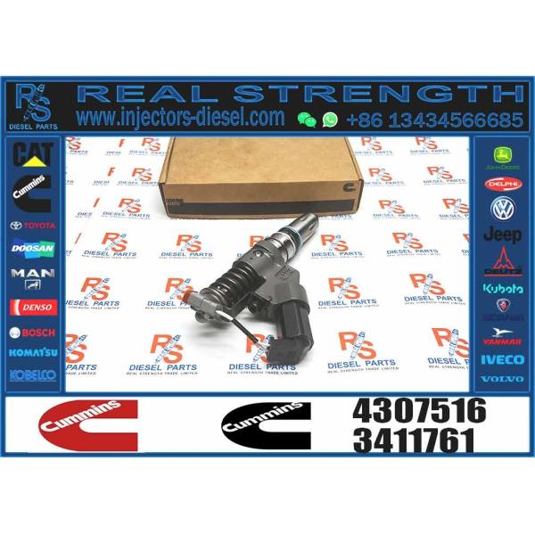 Huida original SD22 bulldozer M11 engine 4307516 fuel injector 3087560 4384360 used in Cummins