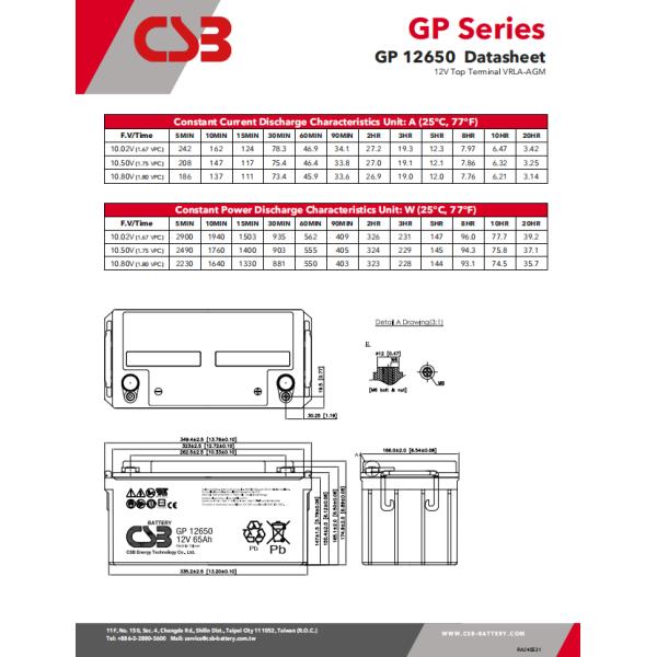 Lead Acid Battery Sealed Valve Regulated Rechargeable Gel Batteries 12V 65Ah 100Ah Deep Cycle
