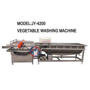 Commercial Fruit Vegetable Washer Machine , Vegetables Processing Line