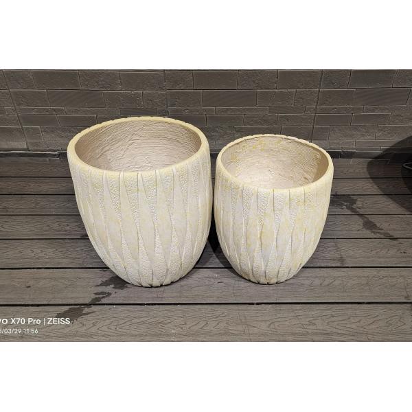 Transform Your Garden With Our Stylish Frost Resistant Fiberclay Planters