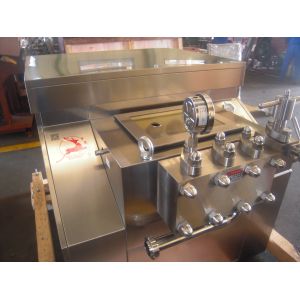 Three Plunger Food Homogenizer 3500L/H For Fruit Paste