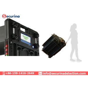 24 Zones Touch Screen Portable Walk Through Metal Detector For Security Check