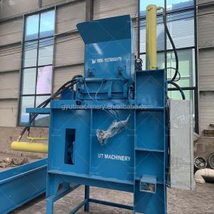 Industrial Animal Bedding Baler Wood Sawdust Bagging Press Machine for Pet