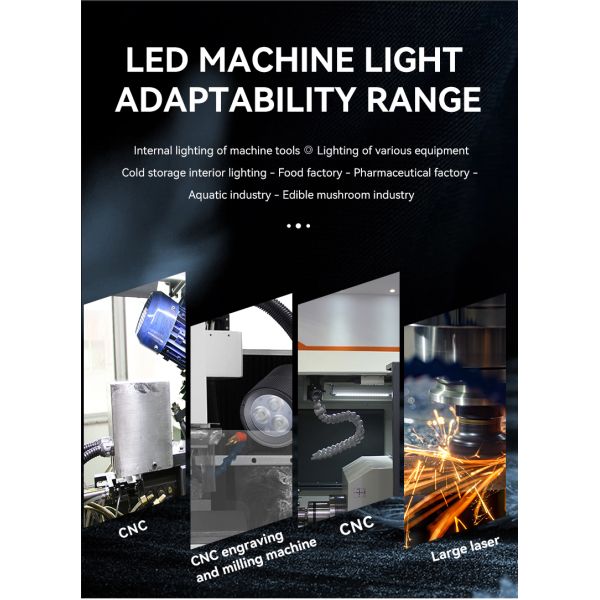 Customized LED Machine Tool Work Lights Flexible Explosion Proof Led Work Lights