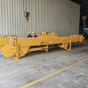 BS900 Steel Plate Board 20M CAT330 Telescopic Arm Excavator