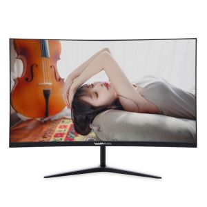 27 Inch LED TV Monitor , Curved Desktop Monitor For Home Work Study