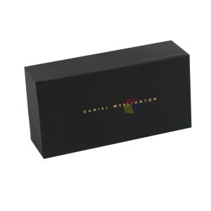 Luxury Matte Black Rigid Paper Cardboard Packaging Lid And Base Gift Boxes