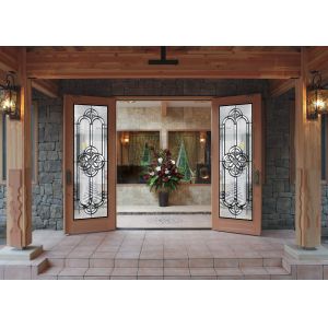 Pearly L Art Glass Panels Thermal Sound Insulation Handcrafted Vogue Timeless