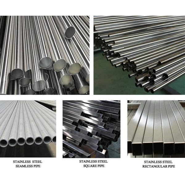 Sch40 Sch80 ISO Standard SS Seamless Pipe 3mm Thickness For Water Sanitary Fitting