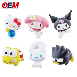 Custom PVC Cute Mini Figure OEM Plastic Cartoon Toy Make 5cm Height Plastic Toy