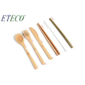Reusable Bamboo Disposable Dinnerware Set Eco-Friendly Bamboo Dinnerware Set