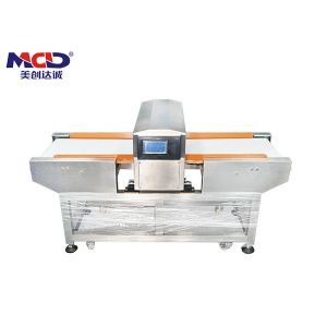 Conveyor Food Needle Metal Detector With Colorful Touch LCD Screen And CE