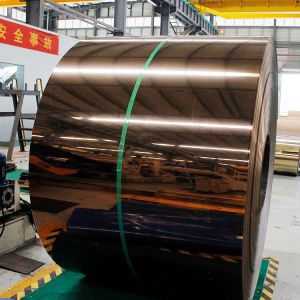 201 304 Mirror Color SS Strip Coil Rose Gold PVD Plated