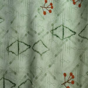 Printed Digital Soft Tulle Fabric Tencel Cotton Twill Waterproof