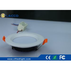 IC Driver SMD Led Ceiling Downlights , Adjustable Recessed Lighting Snowflake