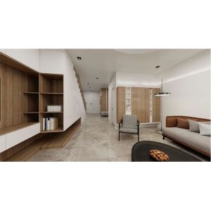 Quality 600x1200mm Polished Porcelain Tiles AAA Grade Clay Material for sale