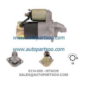 S114-750 S114-766 - HITACHI Starter Motor 12V 1.2KW 8T MOTORES DE ARRANQUE