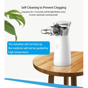 Kid Portable Handheld Face Mesh Tiny Paricle Nebulizer