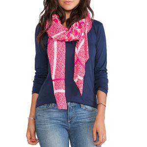 LADY FASHION FLOWER PRINTED SCARF