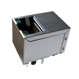 Quality Network 1500 Vmrs RJ45 Modular Jack Side Entry With LEDs XMV-J1N521ZJE for sale