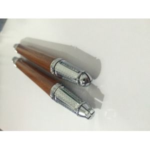 Wood Double Head 4D Manual Eyebrow Permanent Makeup Tattoo Pen