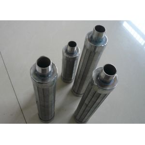 Cylindrical Wedge Wire Screen Pipe With High Filtration Precision
