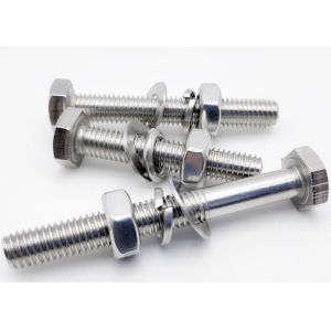 SS316L Corrosion-Resistant M24 M27 Heavy Metal Bolt Nut Washer Set – Built for
