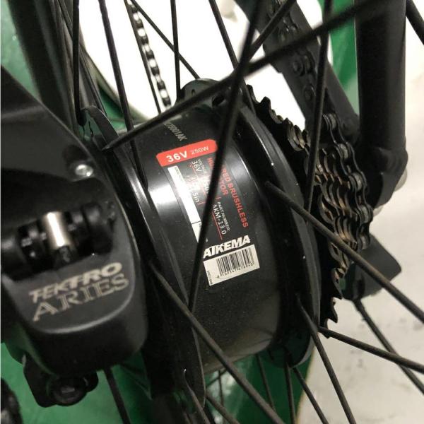 27.5inch Lithium Battery 250w 36v 9.6ah Electric Mountain Bike Rich Bit 800