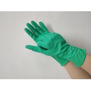 15 Million Green Nitrile Chemical Resistant Gloves Industrial