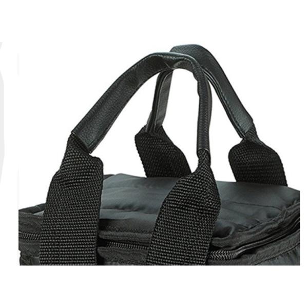 Factory supply Ice insulated nylon wine bottle cooler bag for four wines