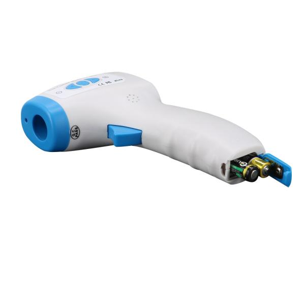 White Lcd Display Tricolor Backlight Digital Infrared Thermometer Body Temerature Test