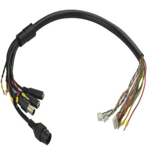 Quality Custom PVC Automotive Wire Harness with SOS Emergency Membrane Push Button Switch for sale