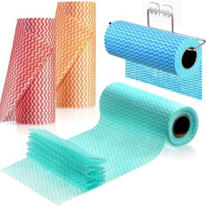 22x40cm Disposable Cleaning Cloths , Multipurpose Dish Wipes Disposable