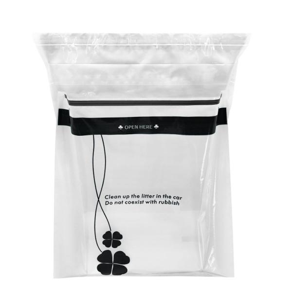 Buy Self Adhesive Biodegradable PE Plastic Garbage Bag For Car at wholesale prices