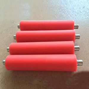 Rubber Roller Rails Conveyors , Customized Accumulation Conveyor Systems