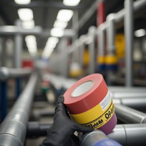 150% Elongation Vinyl Duct Tape White For Versatile B2B Applications