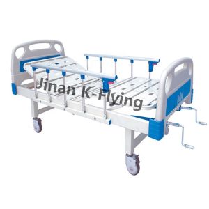 China 3 Functions Manual Medical Adjustable Bed H500mm on sale