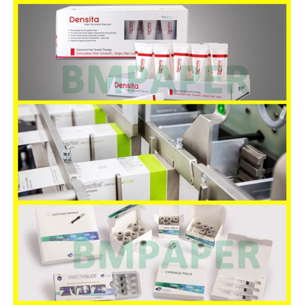 215gsm 230gsm C1S Folding Box Board For Cigarette Packaging 520mm x 1000mm