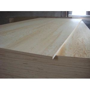 Natural Color Pine Veneer Plywood , Furniture grade 4 By 8 Plywood Sheets