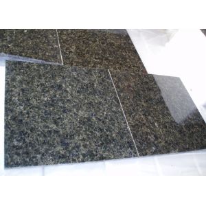 Verde Uba Tuba Granite Countertops , Granite Kitchen Island Countertop Custom