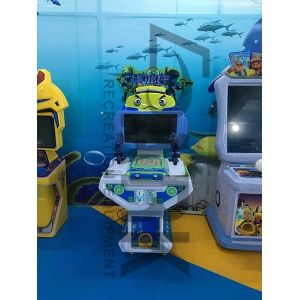 Amusement Park Equipment Indoor Shooting Arcade Game Machine 12 Month Warranty