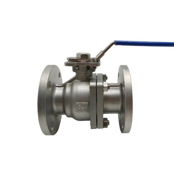Buy Class 150LB CF8 Stainless Steel Flanged Ball Valve 2 Inch Operating By Handle at wholesale prices