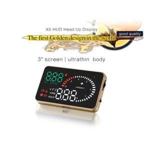 X6 OBD2 HUD Head Up Display