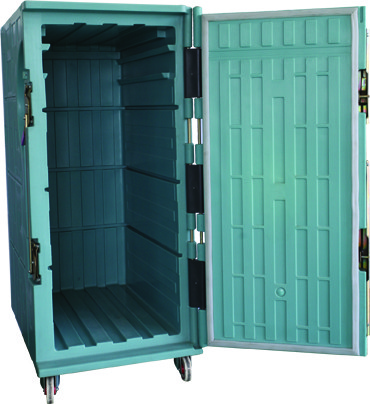 900L Insulated Cold Logistics Cabinet, Insulated Roll Container, Rotomolded