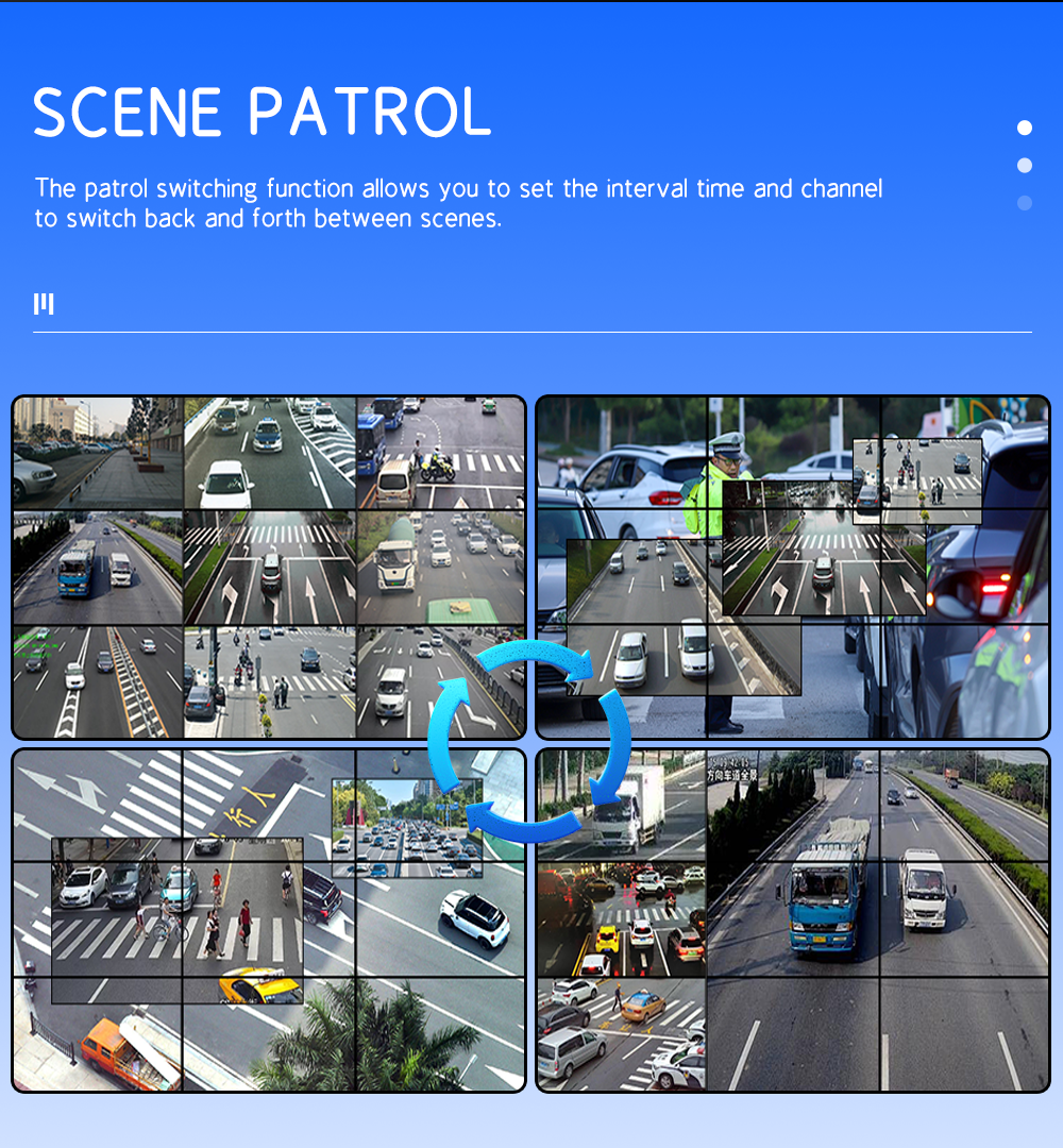 Indoor Multi-Monitor Video Wall System with HDMI1.3*9 Output Interface and