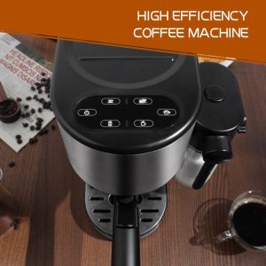 Professional Espresso Multifunction Coffee Machine ABS Stainless Steel With Milk
