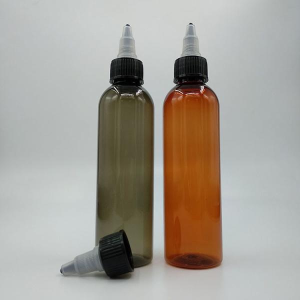 120ml Customizable Transparent Plastic Dropper Bottles